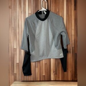 Under Armour Grey/Black Rehearsal Long Sleeve L
